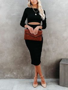 LA Angels Sukienka w kolorze czarnym rozmiar: M. Czarne sukienki LA Angels, m, bez wzorów, bez kołnierzyka, bez ramiączek, midi. Za 152,99 zł.