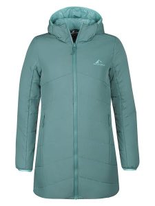 Westfjord Parka "Haifoss" w kolorze turkusowym rozmiar: L. Niebieskie płaszcze Westfjord, l, bez wzorów, bez kaptura. Za 158,10 zł.