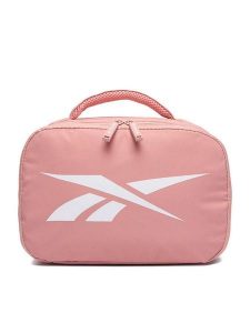 Reebok Kosmetyczka CWBEO-RBK-U1-001-AW26 Różowy. Czerwone torebki klasyczne Reebok, bez wzorów, z materiału, bez dodatków. Za 79,99 zł.