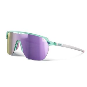 Okulary rowerowe JULBO FREQUENCY - zielono/różowe | Spectron cat 3. Czerwone okulary przeciwsłoneczne Julbo. Za 469,00 zł.