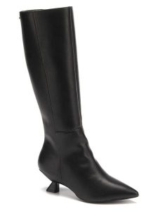 C'M Kozaki w kolorze czarnym rozmiar: 41. Czarne kozaki C'M, na zimę, bez wzorów, bez obcasa, na obcasie, bez zapięcia. Za 173,99 zł.