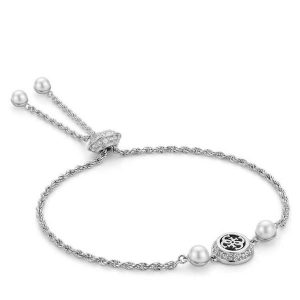 Bransoletka Guess. Szare bransoletki Guess, srebrne. Za 249,99 zł.