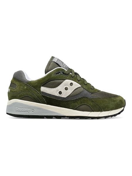 Saucony Sneakersy "Shadow 6000" w kolorze khaki rozmiar: 38. Brązowe trampki Saucony, bez wzorów, z materiału, bez zapięcia. Za 326,32 zł.