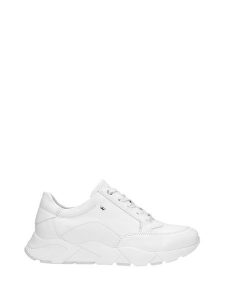 Wojas Skórzane sneakersy w kolorze białym rozmiar: 41. Białe trampki Wojas, bez wzorów, ze skóry, bez zapięcia. Za 313,32 zł.