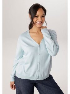 Aniston Kardigan w kolorze błękitnym rozmiar: 44. Niebieskie kardigany Aniston. Za 130,99 zł.