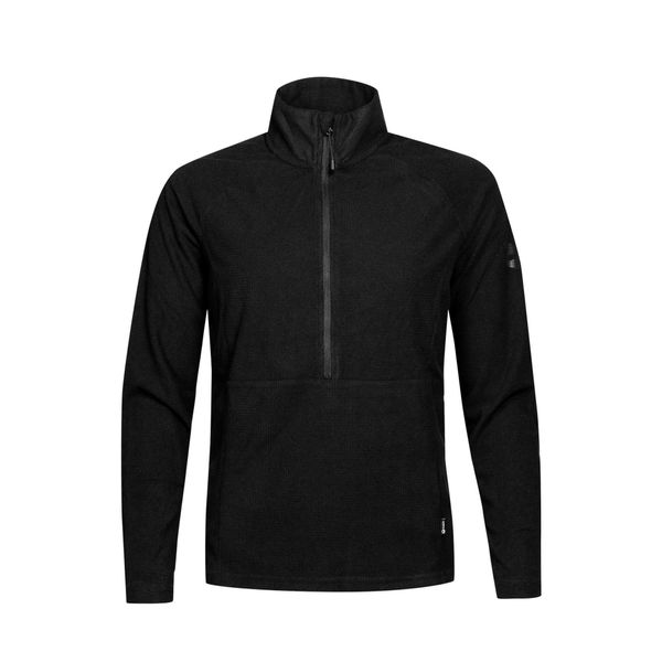 Koszulka z długim rękawem damska Halti Crissgon. Czarne bluzki HALTI, bez wzorów, sportowe, bez kołnierzyka, bez ramiączek. Za 299,99 zł.