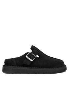 Clarks Klapki Solsbury Mule. 26184167 Czarny. Czarne klapki Clarks, bez wzorów, ze skóry, bez obcasa. Za 439,99 zł.