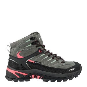 Buty trekkingowe damskie CMP RIGEL 2.0 MID skóra wodoodporne. Zielone buty trekkingowe CMP, ze skóry, bez zapięcia. Za 449,99 zł.