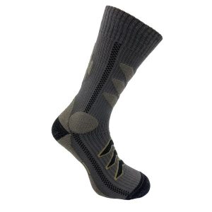 Skarpety myśliwskie unisex Tagart Track Kevlar strefowa konstrukcja. Zielone skarpetki tagart, bez wzorów. Za 58,00 zł.