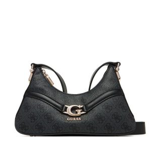 Torebka Guess. Szare listonoszki Guess, z aplikacjami, bez dodatków. Za 399,99 zł.