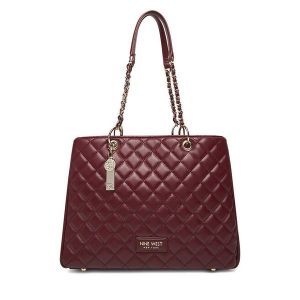Torebka Nine West. Czerwone torebki klasyczne Nine West, bez wzorów, bez dodatków. Za 299,99 zł.