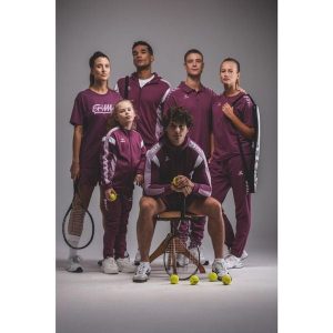 Spodnie treningowe Erima Celebrate 125 Czerwone Junior. Czerwone spodnie dresowe Erima, bez wzorów, z dzianiny. Za 278,99 zł.