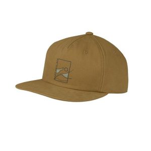 Czapka z daszkiem Buff Trucker Cap Wadi Fawn. Brązowe czapki Buff, bez wzorów, sportowe. Za 79,00 zł.