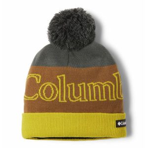 Czapka zimowa unisex Columbia Polar Powder II Beanie. Czarne czapki Columbia, bez wzorów, z polaru, sportowe. Za 95,45 zł.