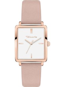 Tamaris Zegarek kwarcowy w kolorze różowozłoto-białym rozmiar: onesize. Różowe, analogowe zegarki Tamaris. Za 211,31 zł.