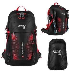 Plecak turystyczny Wayfarer 35L NC1925 Nils Camp. Czarne plecaki NILS CAMP. Za 189,00 zł.