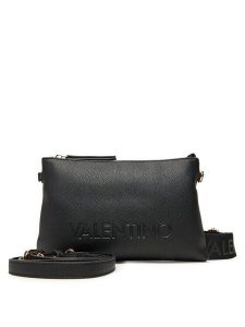 Valentino Torebka Foxy Re VBS9EO18 Czarny. Czarne listonoszki Valentino, bez wzorów, ze skóry, bez dodatków. Za 239,99 zł.