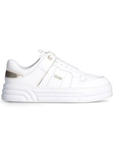 Liu Jo Skórzane sneakersy w kolorze białym rozmiar: 36. Białe trampki Liu Jo, bez wzorów, bez zapięcia. Za 241,56 zł.