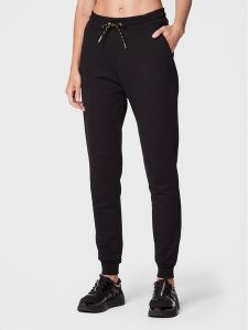 Armani Exchange Spodnie dresowe 6LYP70 YJ5VZ 1200 Czarny Regular Fit. Czarne spodnie dresowe Armani Exchange, m, bez wzorów, z bawełny. Za 329,99 zł.