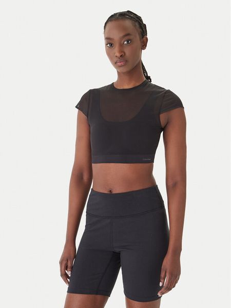 Calvin Klein Performance T-Shirt LVGWS6K219 Czarny Slim Fit. Czarne t-shirty Calvin Klein Performance, l, bez wzorów, z syntetyku, bez kołnierzyka, bez ramiączek. Za 269,99 zł.