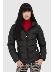 Alife and kickin Kurtka pikowana "Liraz" w kolorze czarnym rozmiar: XL. Czarne kurtki Alife and Kickin, xl, bez wzorów, bez kaptura. Za 239,99 zł.