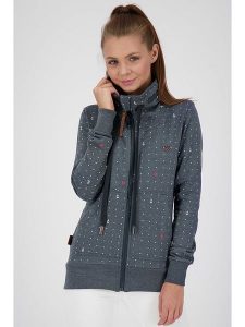 Alife and kickin Bluza "VivianAK B" w kolorze szarym rozmiar: L. Szare bluzy Alife and Kickin, l, bez wzorów, bez kaptura. Za 86,99 zł.