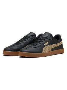 Puma Sneakersy "Club II Era Topcat" w kolorze czarno-jasnobrązowym rozmiar: 41. Brązowe trampki Puma, bez wzorów, z materiału, bez zapięcia. Za 149,95 zł.