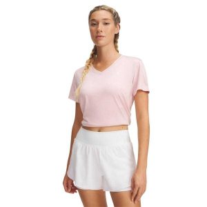 Damski top treningowy Under Armour Tech™ Twist. Białe topy Under Armour, l, bez wzorów, z materiału, sportowe, bez kołnierzyka, bez ramiączek. Za 150,35 zł.