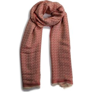 Szal LIU JO - Stola Logo Jacquard N19293 T0300 Azalea 81852. Szaliki marki Liu Jo. Za 299,00 zł.
