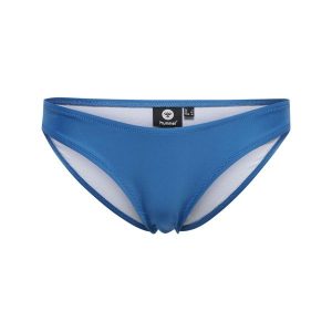 Figi do kostiumów kąpielowych dla kobiet Hummel Ally. Niebieskie bikini Hummel, bez wzorów. Za 97,00 zł.