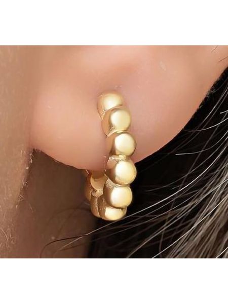 Lodie Silver Srebrne kolczyki-kreole rozmiar: onesize. Szare kolczyki Lodie Silver, srebrne. Za 66,45 zł.