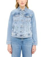 Damska Kurtka Jeansowa Mustang Style Santa Rosa Denim Jacket Denim Blue 1016569 5000 412. Niebieskie kurtki Mustang, xl, bez wzorów, z denimu, bez kaptura. Za 349,99 zł.