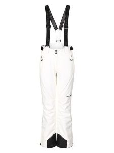 Alpine Pro Spodnie narciarskie w kolorze białym rozmiar: M. Białe spodnie dresowe Alpine Pro, m, bez wzorów, narciarskie. Za 479,76 zł.