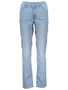 Pepe Jeans Dżinsy - Slim fit - w kolorze błękitnym rozmiar: W28/L32. Niebieskie jeansy Pepe Jeans, z aplikacjami, z jeansu. Za 149,31 zł.