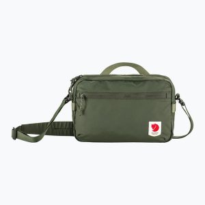 Saszetka Fjällräven High Coast Crossbody 3 l. Zielone nerki i saszetki Fjällräven, bez wzorów. Za 259,99 zł.