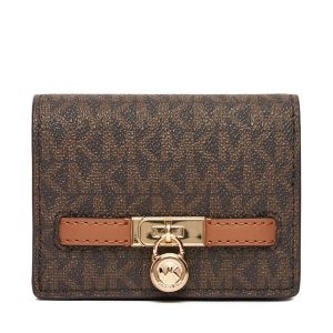 Portfel MICHAEL Michael Kors. Brązowe portfele MICHAEL Michael Kors, bez wzorów. Za 459,99 zł.