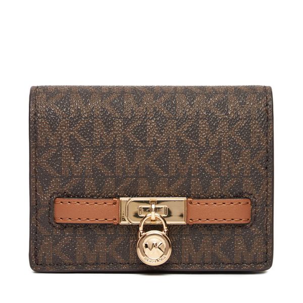 Portfel MICHAEL Michael Kors. Brązowe portfele MICHAEL Michael Kors, bez wzorów. Za 359,99 zł.