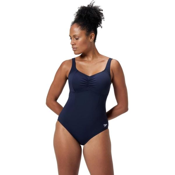 Damski kostium kąpielowy 1-częściowy Speedo AquaNite. Niebieskie stroje jednoczęściowe Speedo, bez wzorów. Za 316,00 zł.