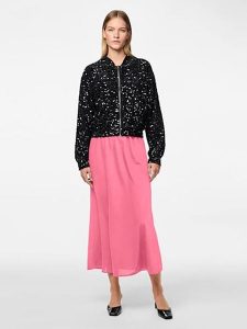 Pieces Spódnica w kolorze jasnoróżowym rozmiar: S. Różowe spódnice Pieces, s, bez wzorów, midi. Za 57,06 zł.
