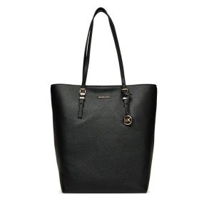 Torebka MICHAEL Michael Kors. Czarne shopper bag MICHAEL Michael Kors, bez wzorów, bez dodatków. Za 679,99 zł.