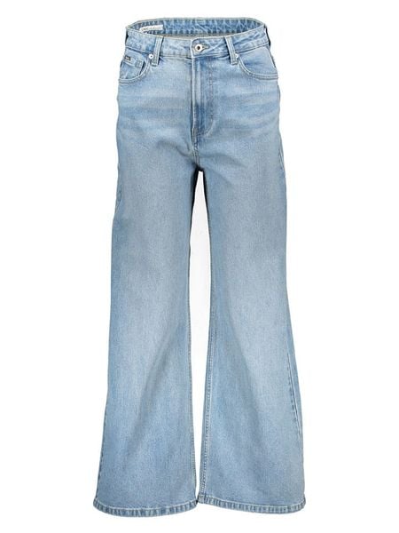 Pepe Jeans Dżinsy "Jaimy" - Loose fit - w kolorze błękitnym rozmiar: W30/L30. Niebieskie jeansy Pepe Jeans, z aplikacjami, z jeansu, z podwyższonym stanem. Za 171,28 zł.