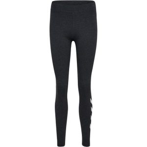 Damskie legginsy Hummel Pulse Logo MW. Czarne legginsy Hummel, bez wzorów. Za 107,05 zł.