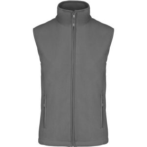 Kamizelka damska Kariban Micropolaire Mélodie. Szare kamizelki KARIBAN, m, bez wzorów, bez kołnierzyka, bez ramiączek, bez kaptura. Za 116,00 zł.