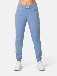 KARI TRAA Spodnie dresowe "Kari" w kolorze błękitnym rozmiar: L. Niebieskie spodnie dresowe Kari Traa, l, bez wzorów, z dresówki. Za 114,71 zł.