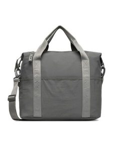 Roxy Torebka WBEOHP-ROXY-MZ-003-10 Szary. Szare shopper bag Roxy, bez wzorów, z materiału, bez dodatków. Za 99,99 zł.