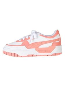 Puma Sneakersy "Cali Dream Tweak" w kolorze biało-jasnoróżowym rozmiar: 38,5. Białe trampki Puma, bez wzorów, bez zapięcia. Za 241,56 zł.