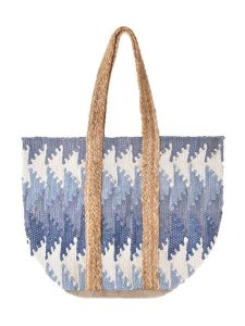 BLE Shopper bag w kolorze niebieskim - 40 x 31 cm rozmiar: onesize. Niebieskie shopper bag BLE, bez wzorów, z materiału, na ramię, bez dodatków. Za 84,45 zł.