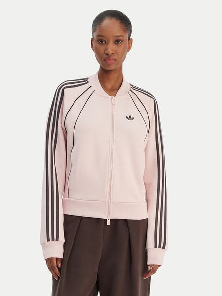 Adidas Bluza KD6376 Różowy Regular Fit. Czerwone bluzy ADIDAS, s, bez wzorów, z bawełny, bez kaptura. Za 329,99 zł.