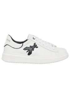 Patrizia Pepe Skórzane sneakersy w kolorze białym rozmiar: 40. Białe trampki Patrizia Pepe, bez wzorów, bez zapięcia. Za 368,96 zł.