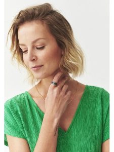 TATUUM Pozłacany pierścionek rozmiar: onesize. Niebieskie pierścionki Tatuum, pozłacane. Za 118,01 zł.